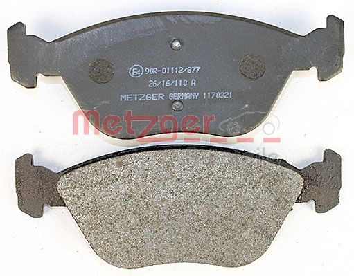 METZGER 1170321 Bremsbelagsatz, Scheibenbremse